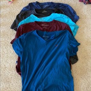 5 American Eagle shirts 3M 2L
